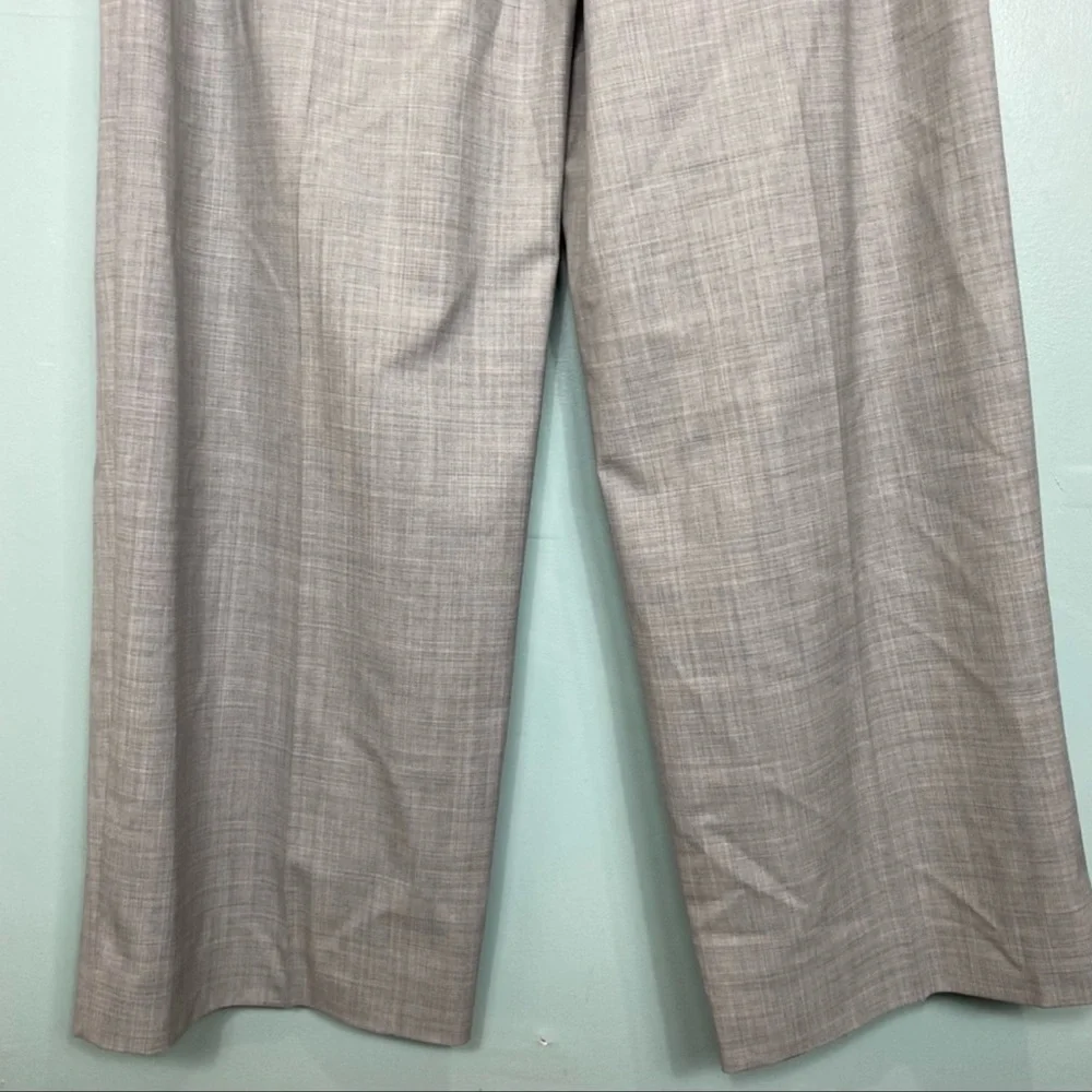 Brunello Cucinelli gray lightweight wool pull-on slacks w/pockets.  14 NWOT - Picture 4 of 8